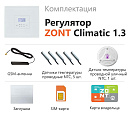 ZONT Climatic 1.3 Погодозависимый автоматический GSM / Wi-Fi регулятор (1 ГВС + 3 прямых/смесительных) с доставкой в Томск